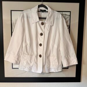 Tribal Brand Linen Blazer